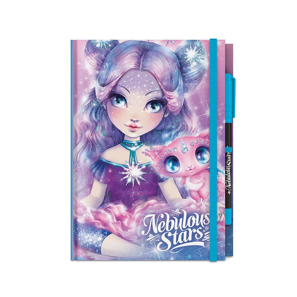 Луксозен тефтер с черни страници, Звездни принцеси, асортимент
