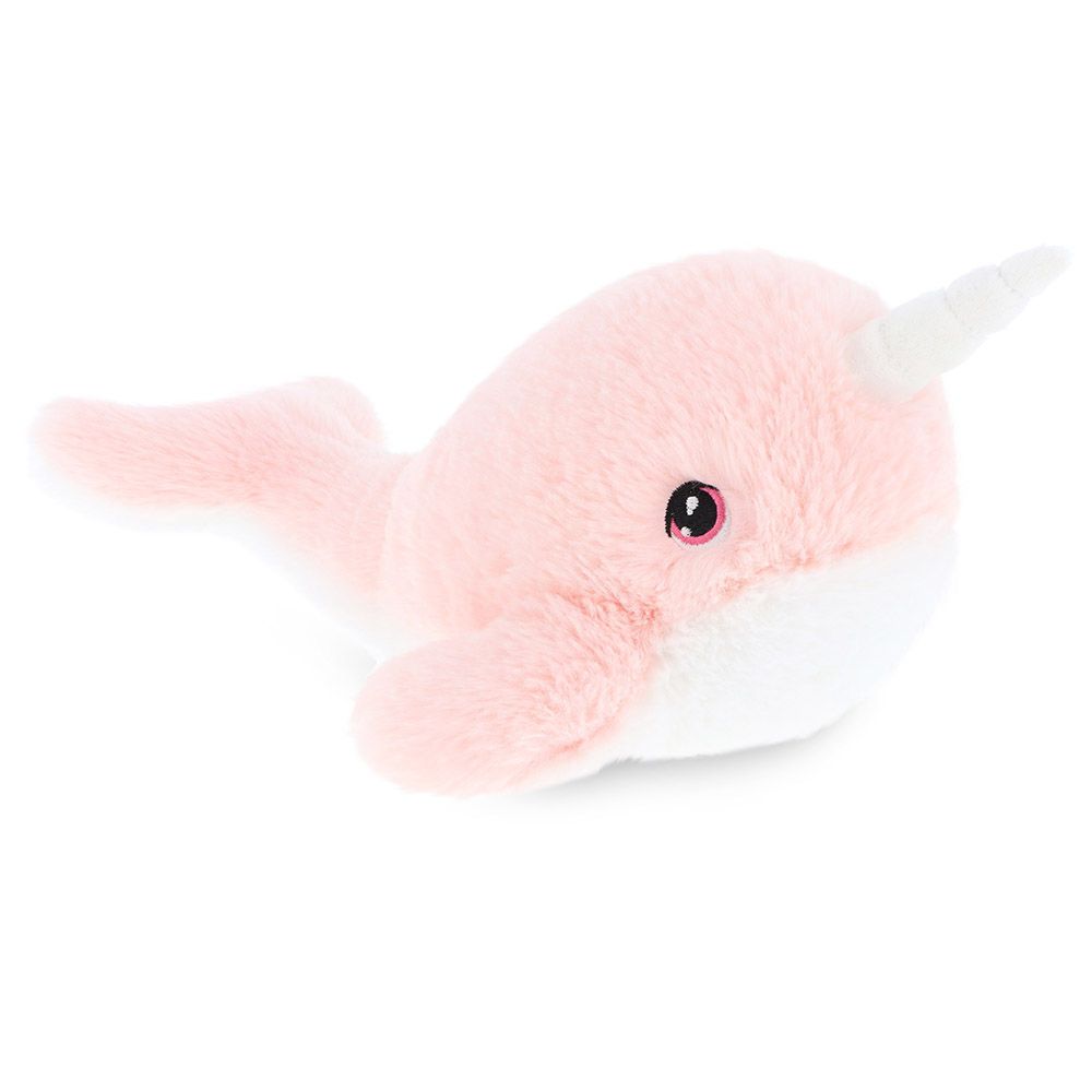 Keeleco, Eкологична плюшена играчка, Нарвал, 25 см, Keel Toys