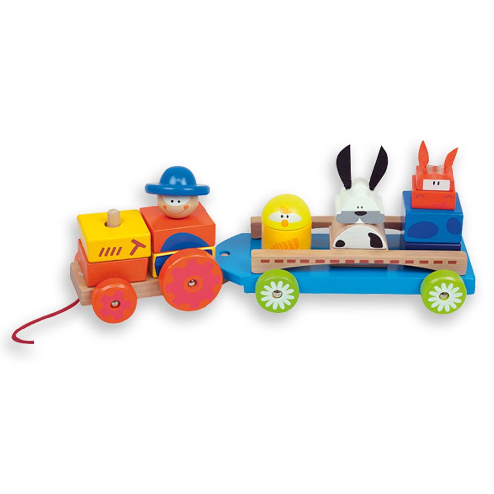 Andreu toys, Дидактически трактор с животни