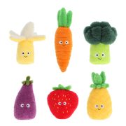Плюшени плодове и зеленчуци, 12 см.,  асортимент