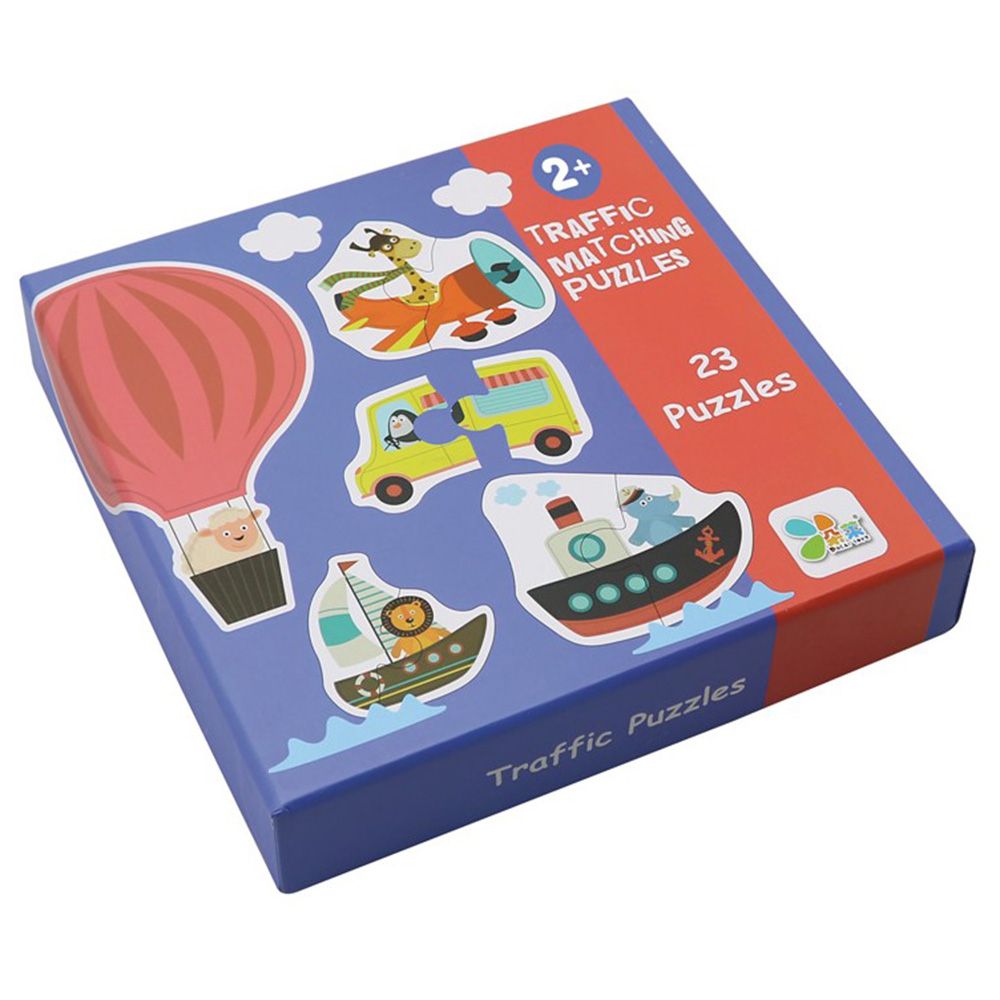 Andreu toys, Трафик - пъзели за най-малките, 23 броя в кутия