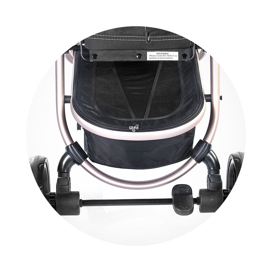 Комбинирана количка Нина 2 в 1 кафява