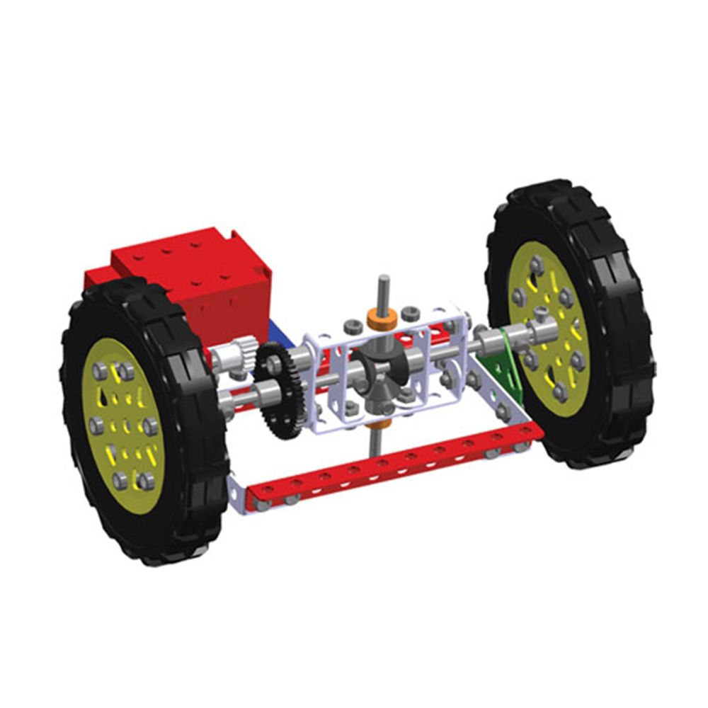 Комплект за малки електротехници, Задвижване и трансмисии
