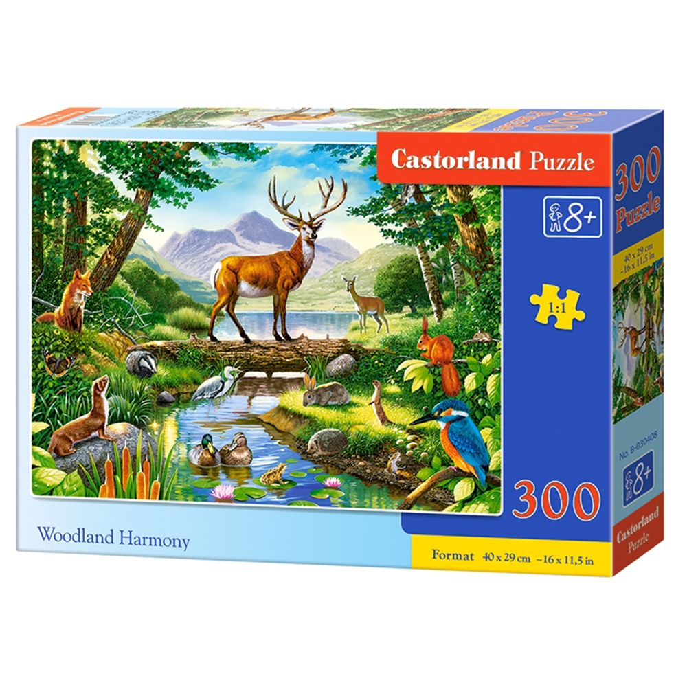 Castorland, Хармония в гората, пъзел 300 части