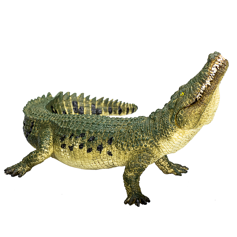 Mojo ANIMAL PLANET, Фигурка за игра и колекциониране, Крокодил с отваряща челюст