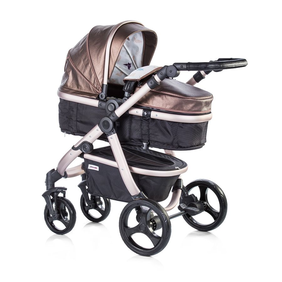 Комбинирана количка Нина 2 в 1 кафява