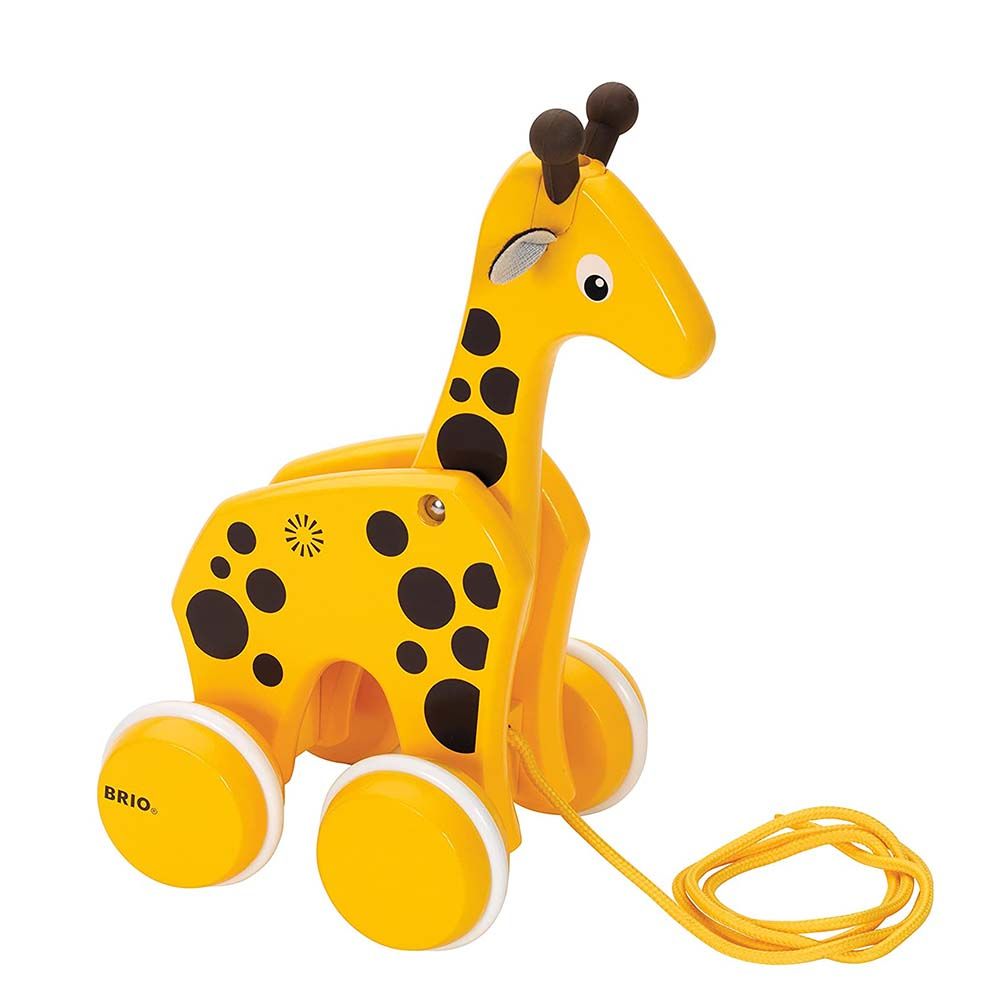 BRIO, Играчка за дърпане, Жираф