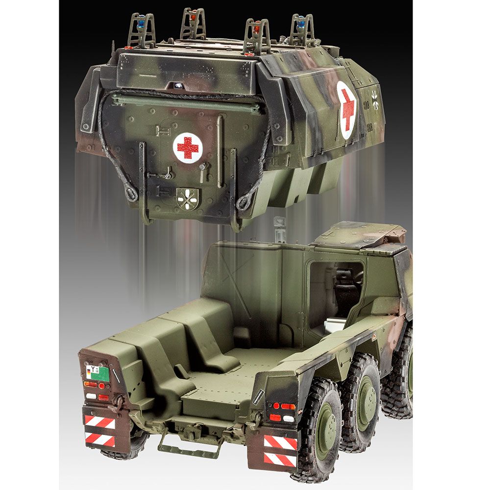 Сглобяем модел, Военен камион, GTK BOXER sgSanKfz