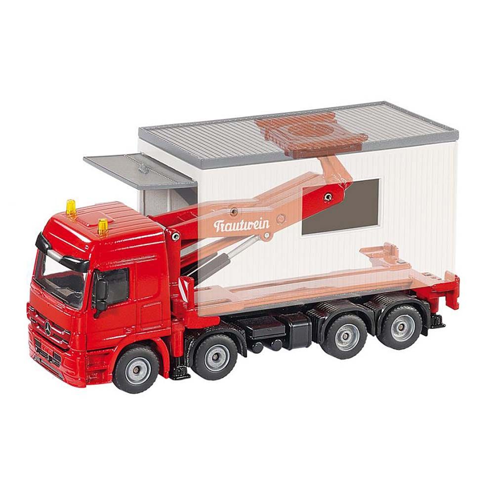 Камион Mercedes-Actros с гаражна клетка