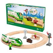 Комплект кръгови релси с влакче