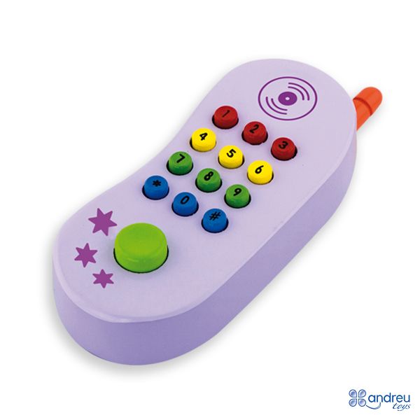 Andreu toys, Бебешко дървено телефонче