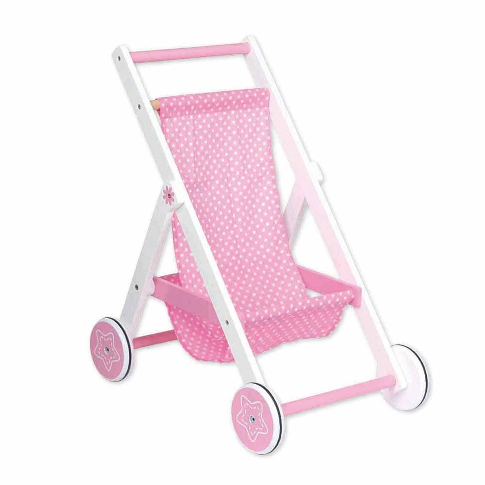 Lelin Toys, Дървена лятна количка за кукли