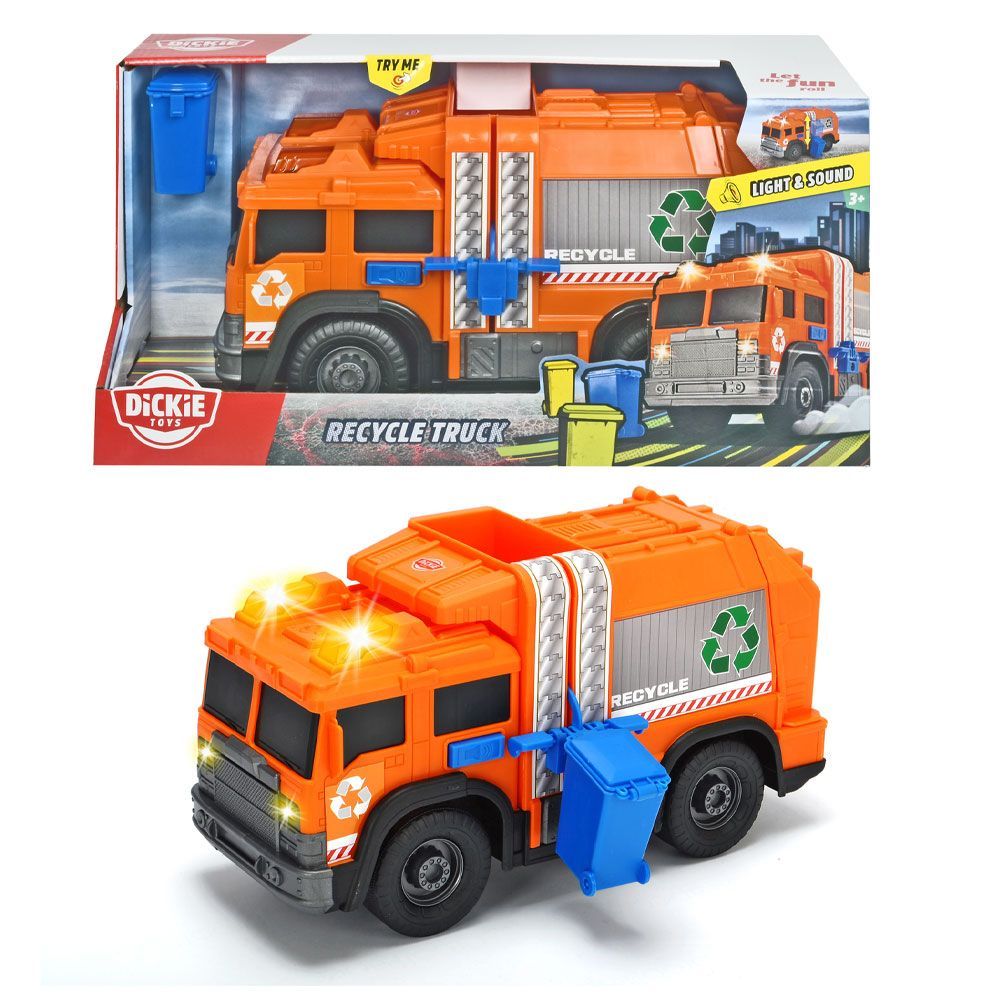 Dickie toys, Камион за боклук със звук и светлина