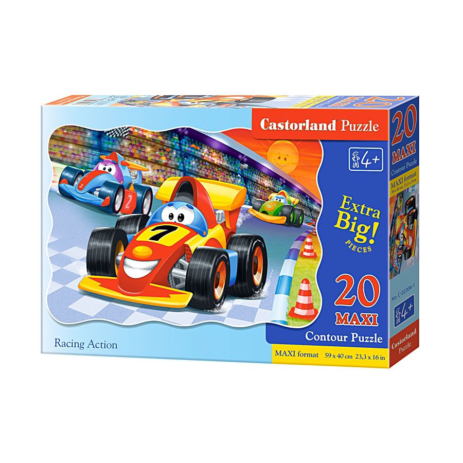 MAXI, Състезание, пъзел 20 части, Castorland