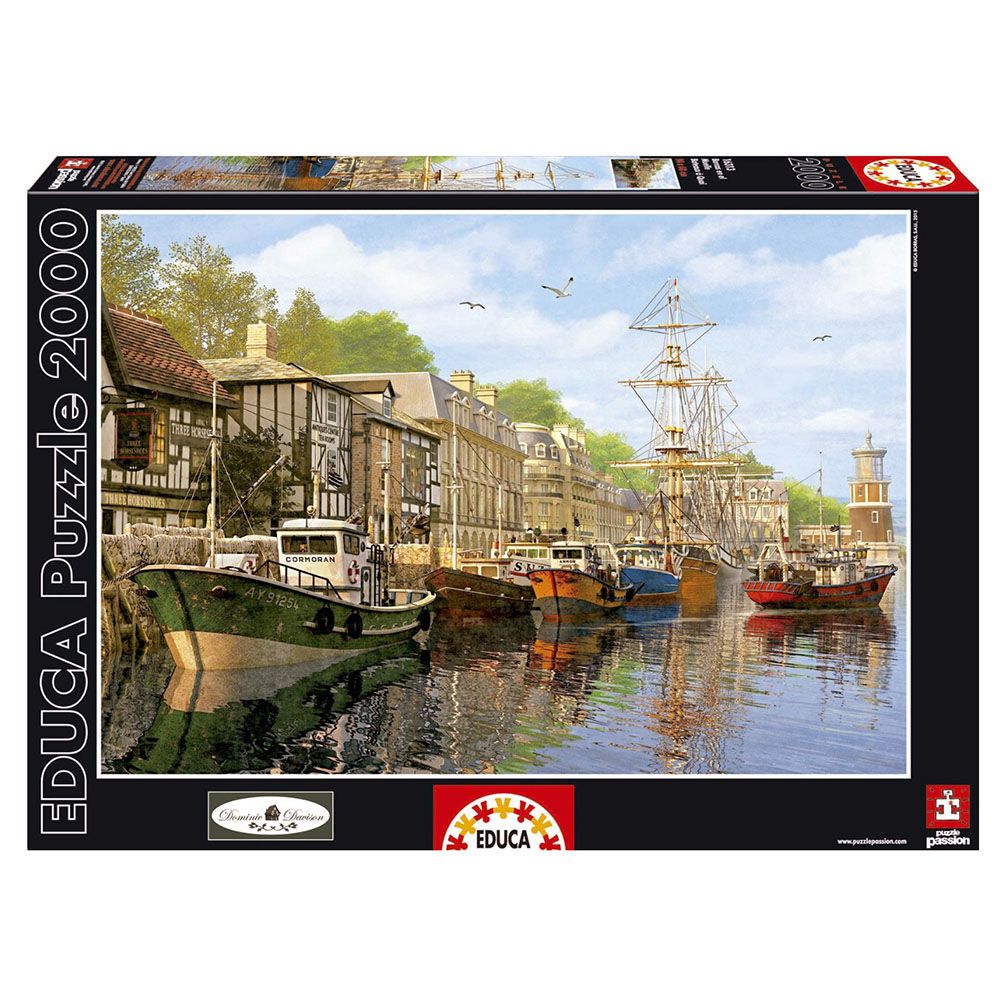 Educa, Пристанище, пъзел с 2000 части