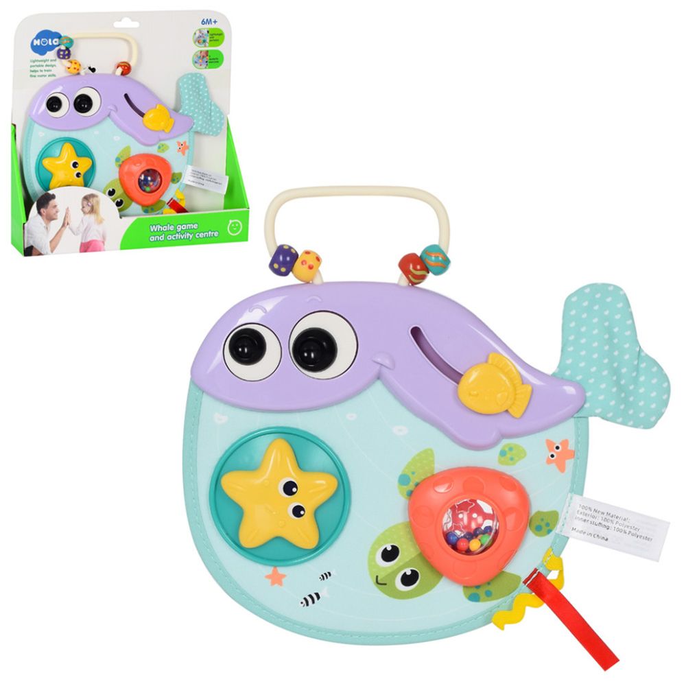 Бебешки активен център за игра, Щастливият кит