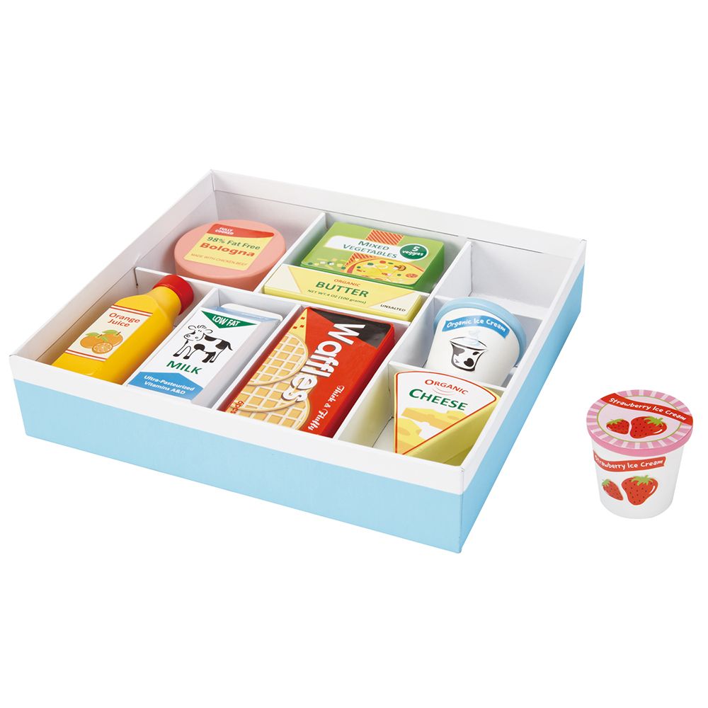 Дървен комплект, Хранителни продукти