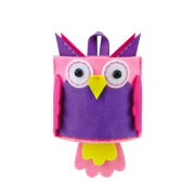 Комплект за шиене и апликация, Моливник бухалче