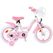 Детски велосипед с помощни колела, Hello Kitty, 14 инча