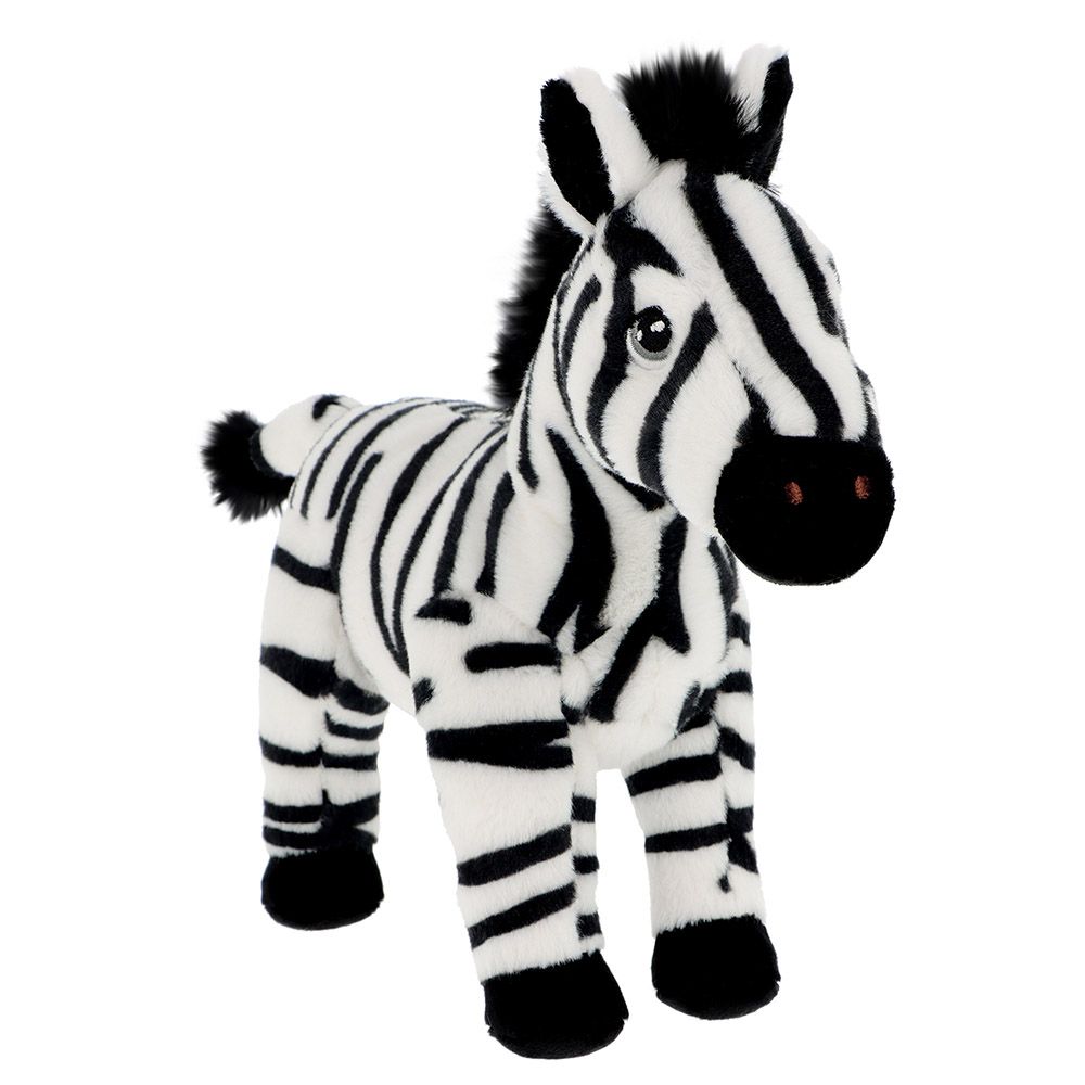 Keeleco, Екологична плюшена играчка, Зебра, 25 см, Keel Toys