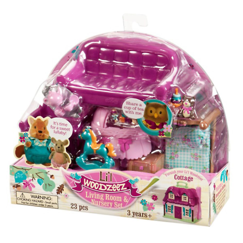 Li'l Woodzeez  Комплект за игра, Дневна и детска стая