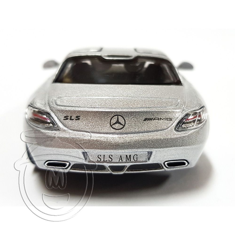 Метална кола, Mercedes SLS AMG Coupé, светло сива