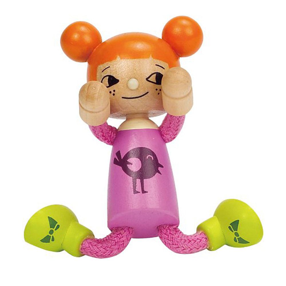 Hape, Дървенa куклa, Модерно семейство, Момиче