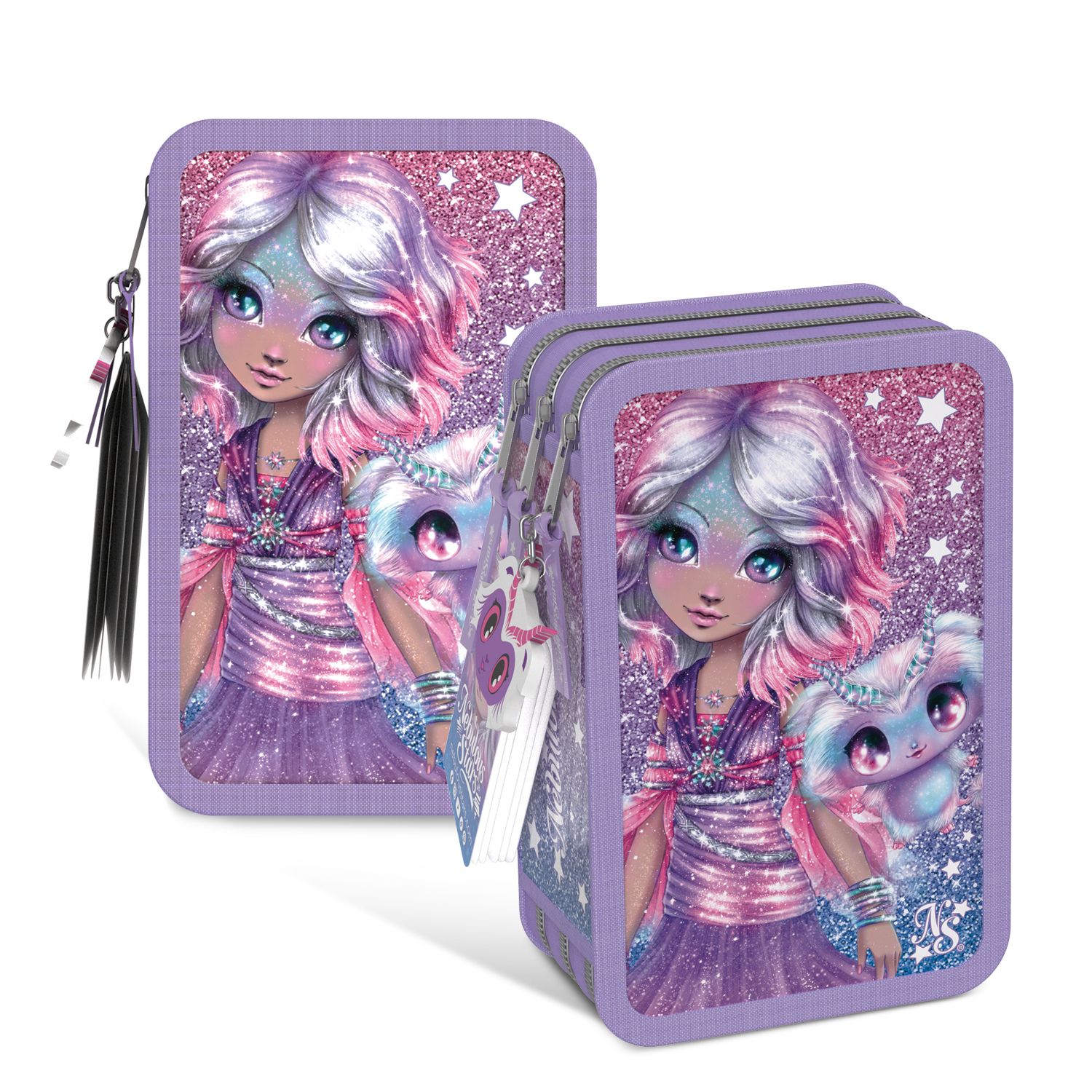 Ученически несесер Естрелия, С три секции