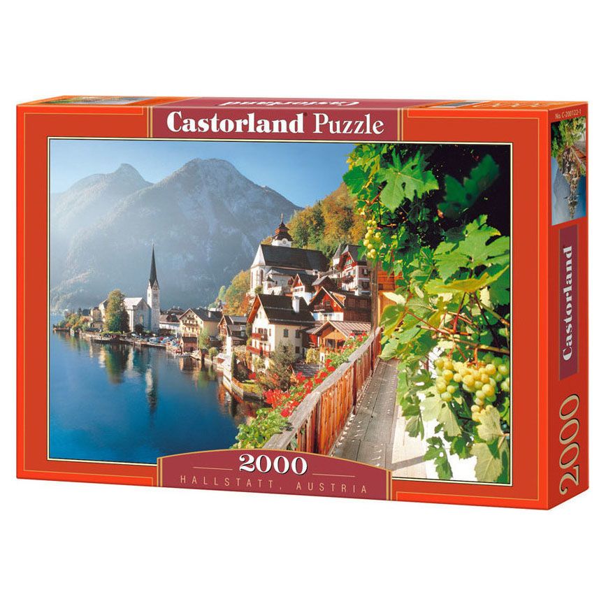 Castorland, Халщат, Австрия, пъзел 2000 части