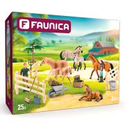 Конеферма с кончета и аксесоари, 25 части