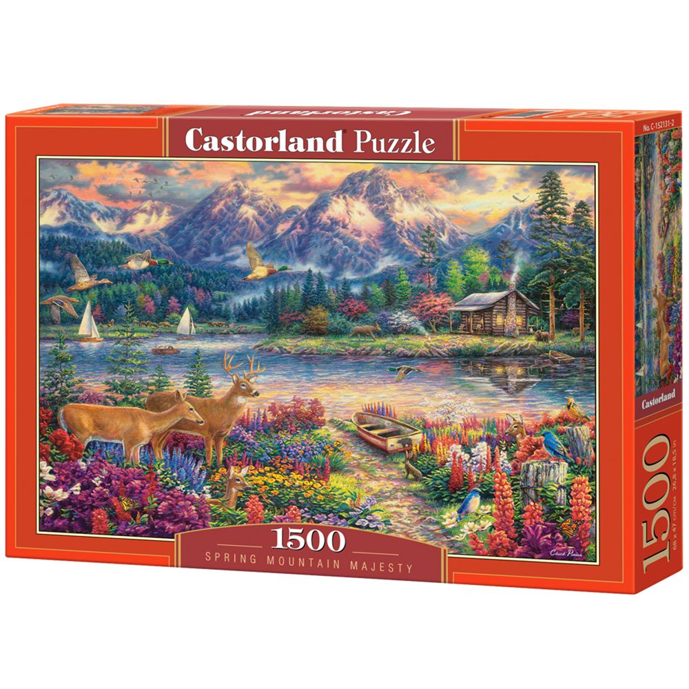 Castorland, Пролетно планинско величие, пъзел 1500 части