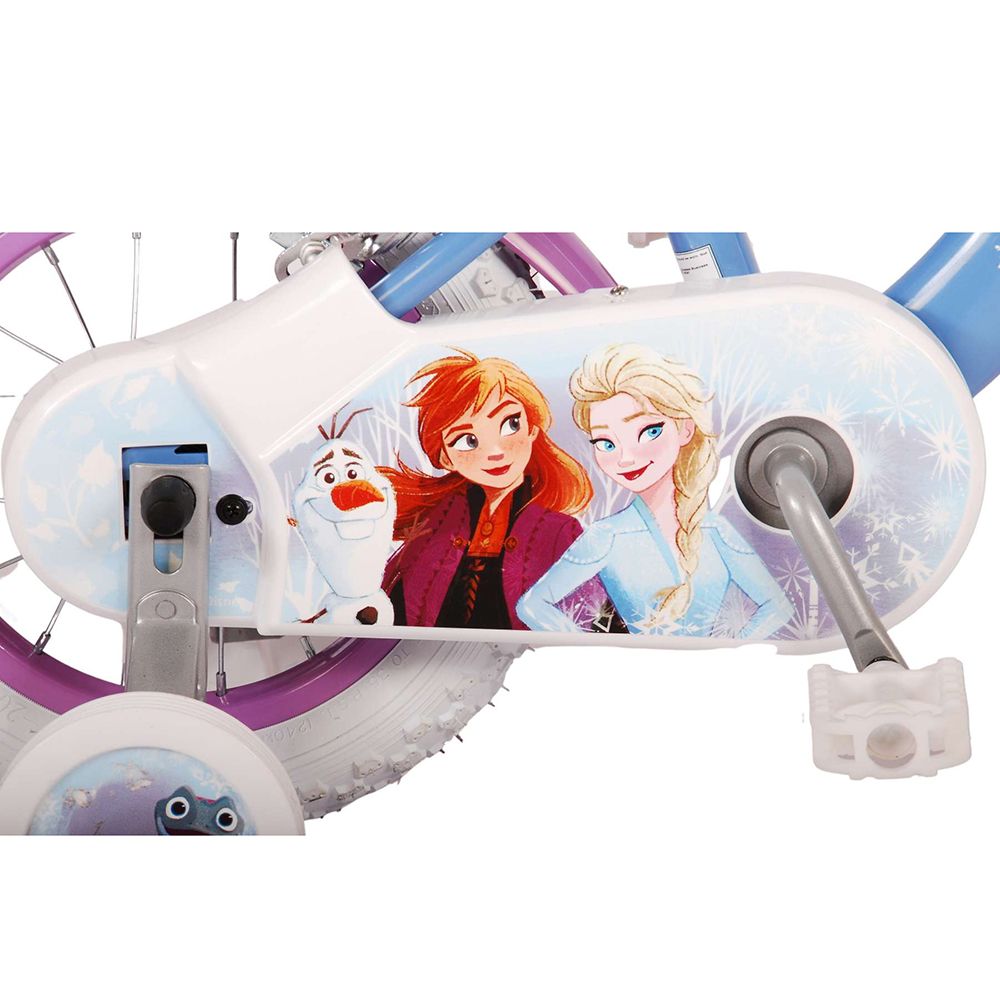 Детски велосипед с помощни колела, Disney Frozen 2, 12 инча