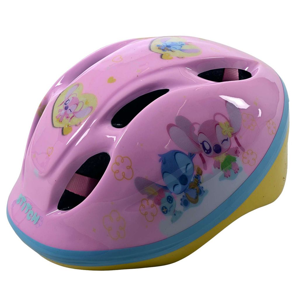 Детска каска за велосипед, Стич