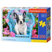 Френски булдог бебе, пъзел 100 части