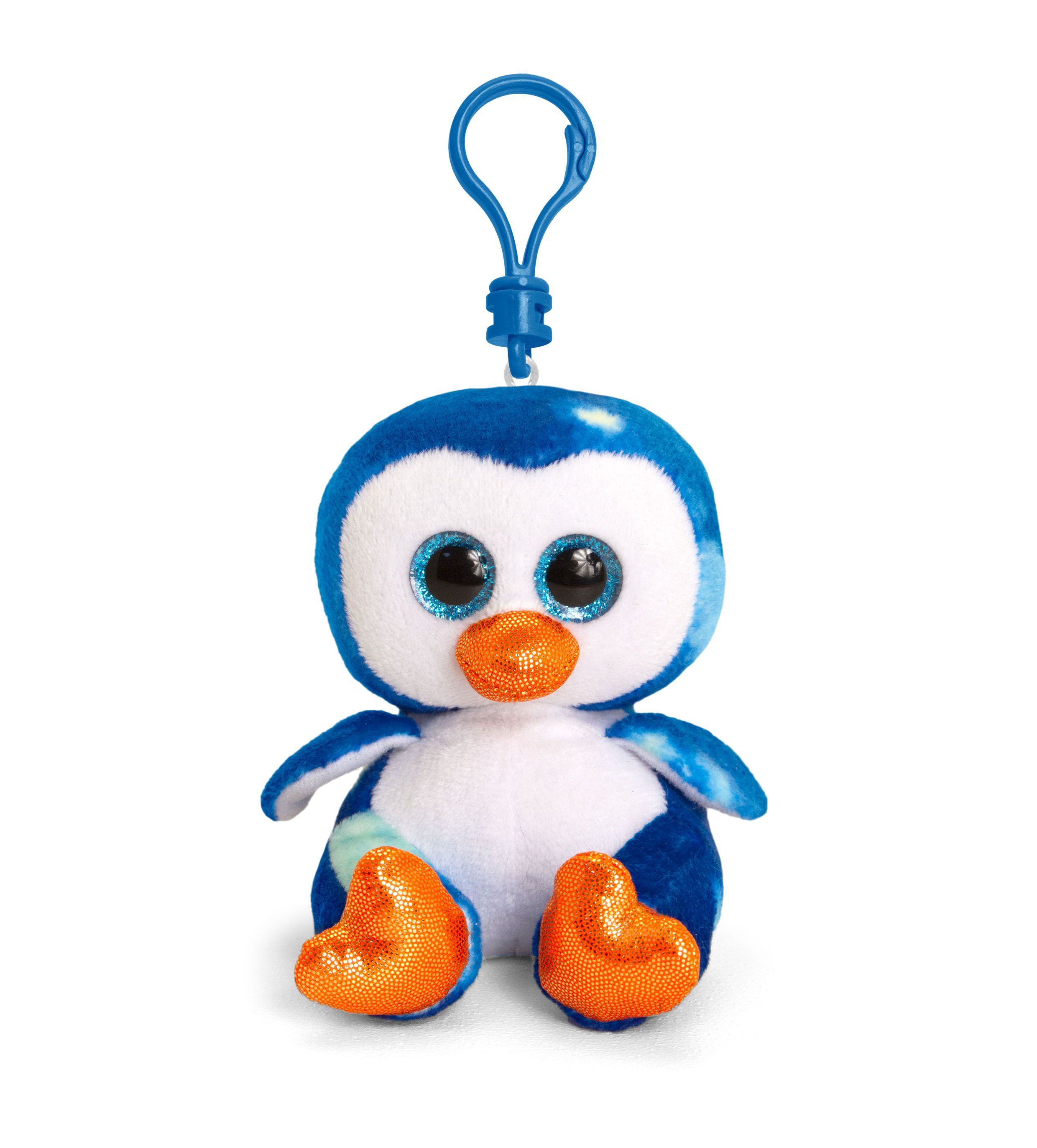 Keel Toys, Плюшена играчка с клипс за раница, Пингвин