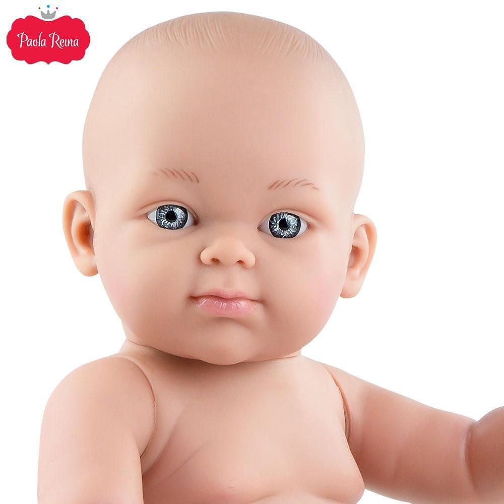 Кукла бебе момче, със сини гащички, 32 см