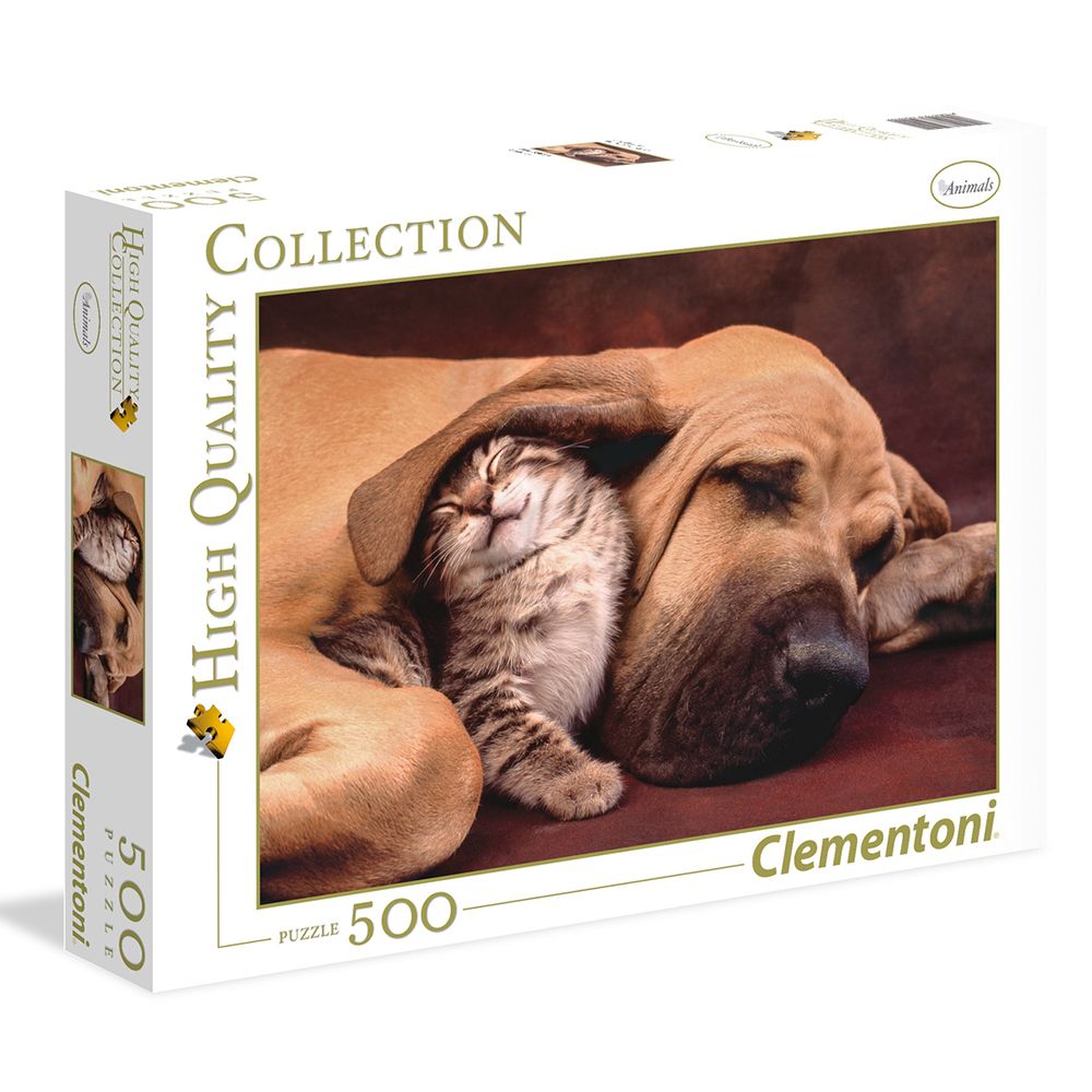 High quality collection, Прегръдки, пъзел 500 части, Clementoni