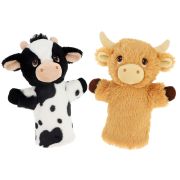 Кукла за куклен театър, Крава, 27 см