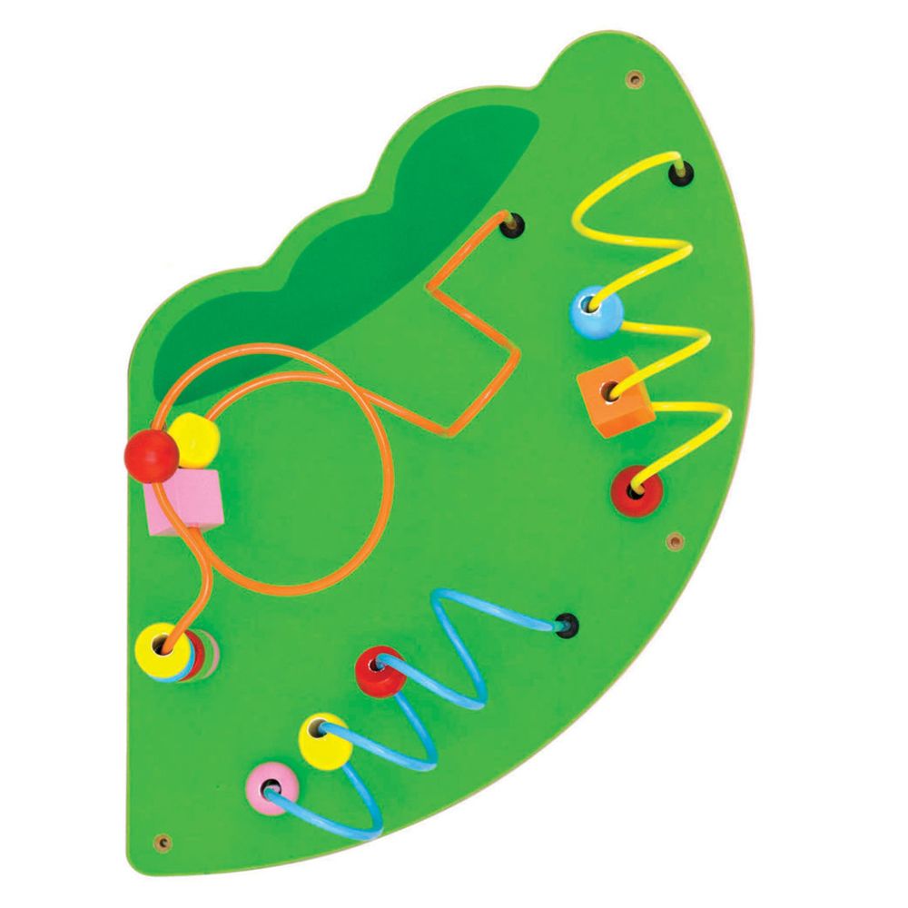 Голяма дървена стена с активности, Крокодил