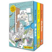 Супергероите Яв Кафяв, Ерлен Черен и Ина Синя