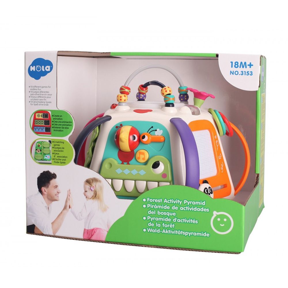 Бебешки интерактивен кът за игра, Горски животни