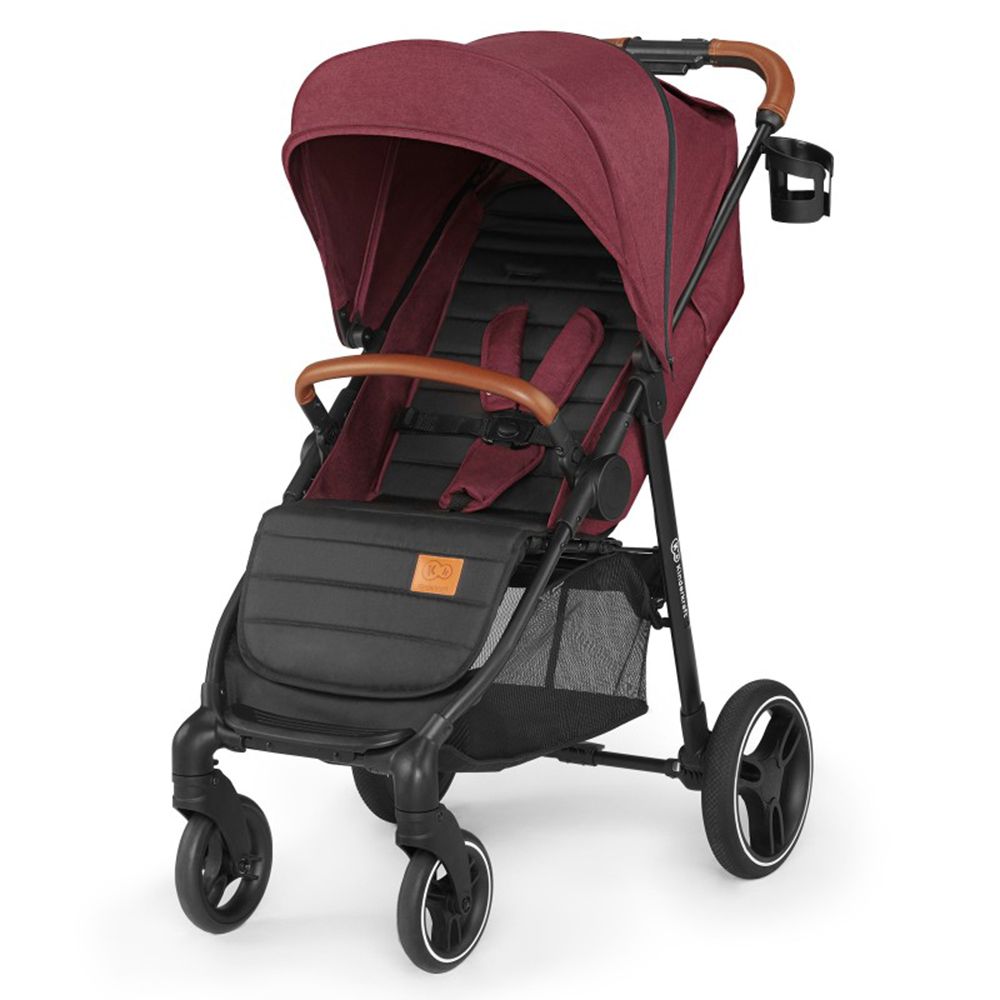 Kinderkraft, Бебешка количка Grande 2020, червена, 0-15 кг