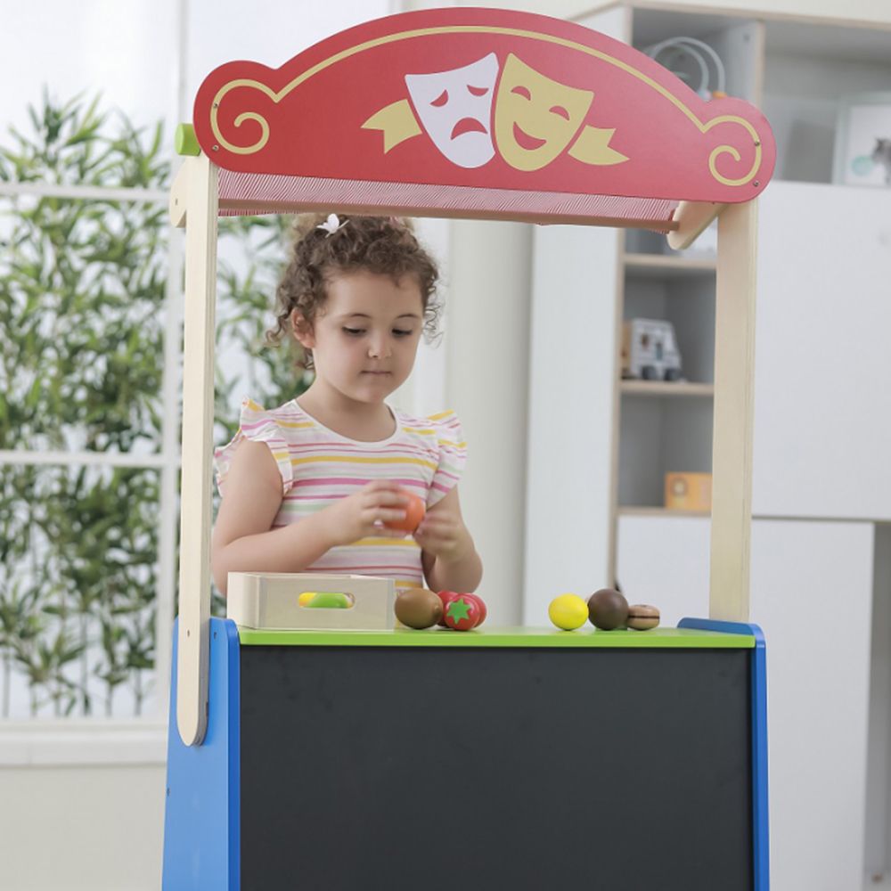 Дървен Магазин и Театър, 2 в 1