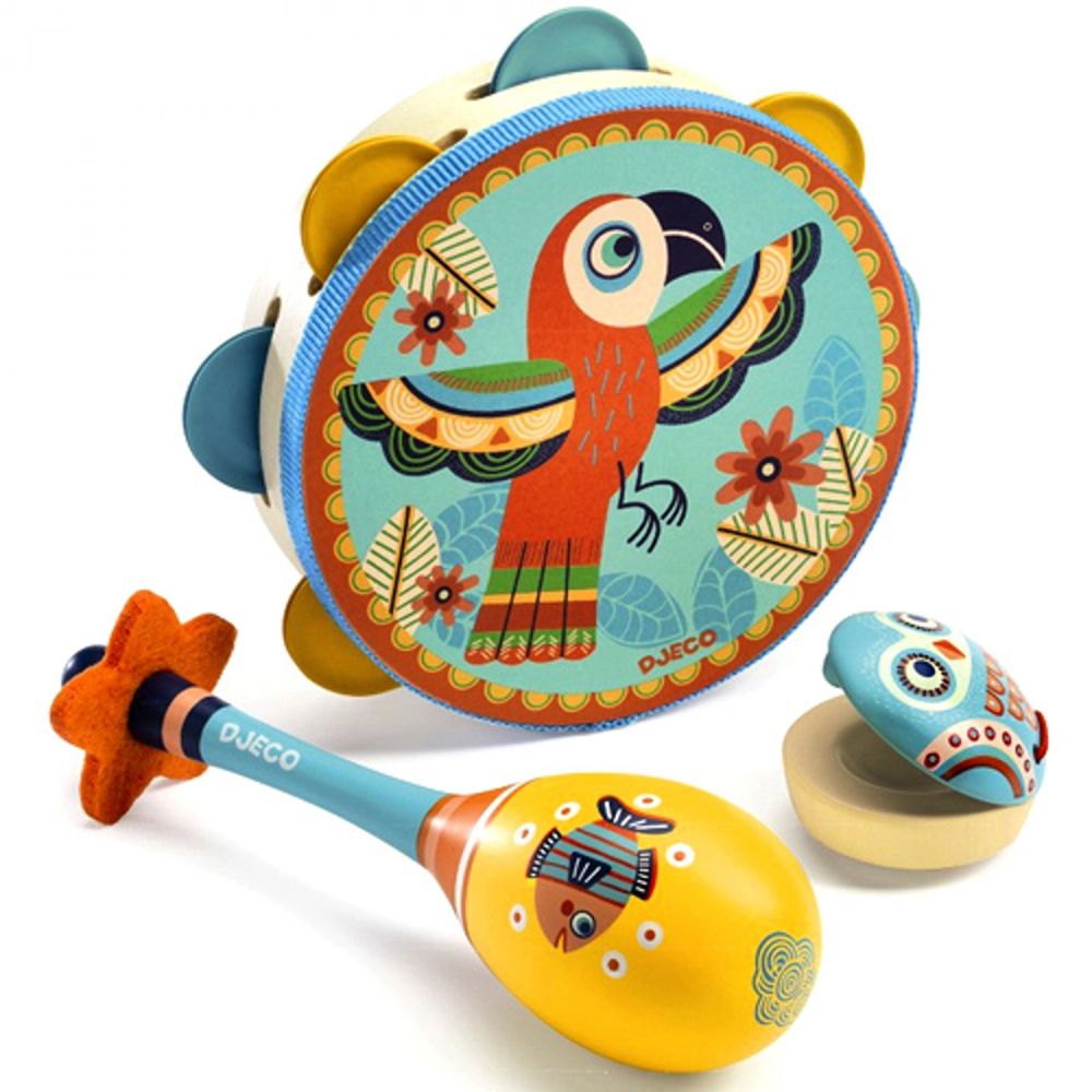 Animambo, Дървени музикални инструменти, Животни, Djeco
