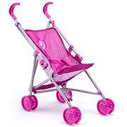 Детска количка за кукли, сгъваема, Еднорог