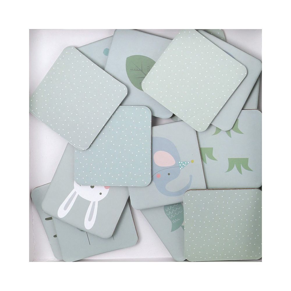 Мемо игра, Диви животни