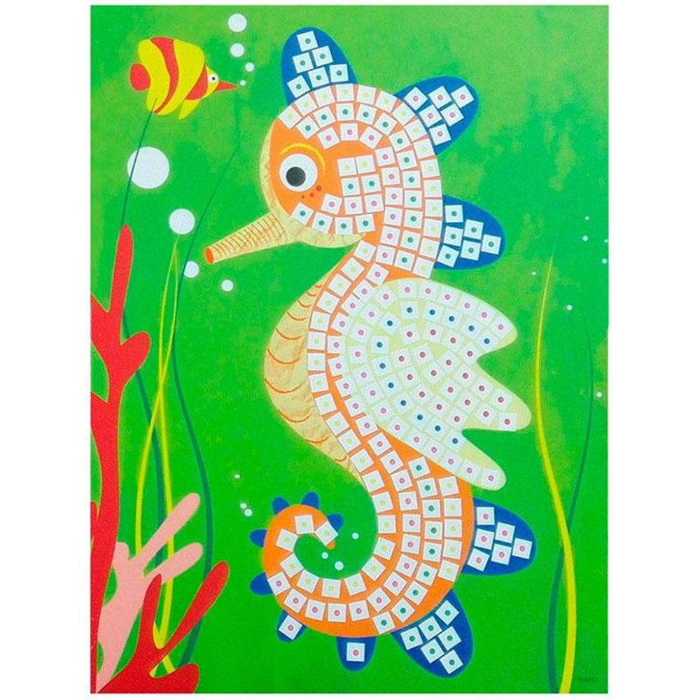 Мозайка с меки елементи, 2 картини, Морски свят