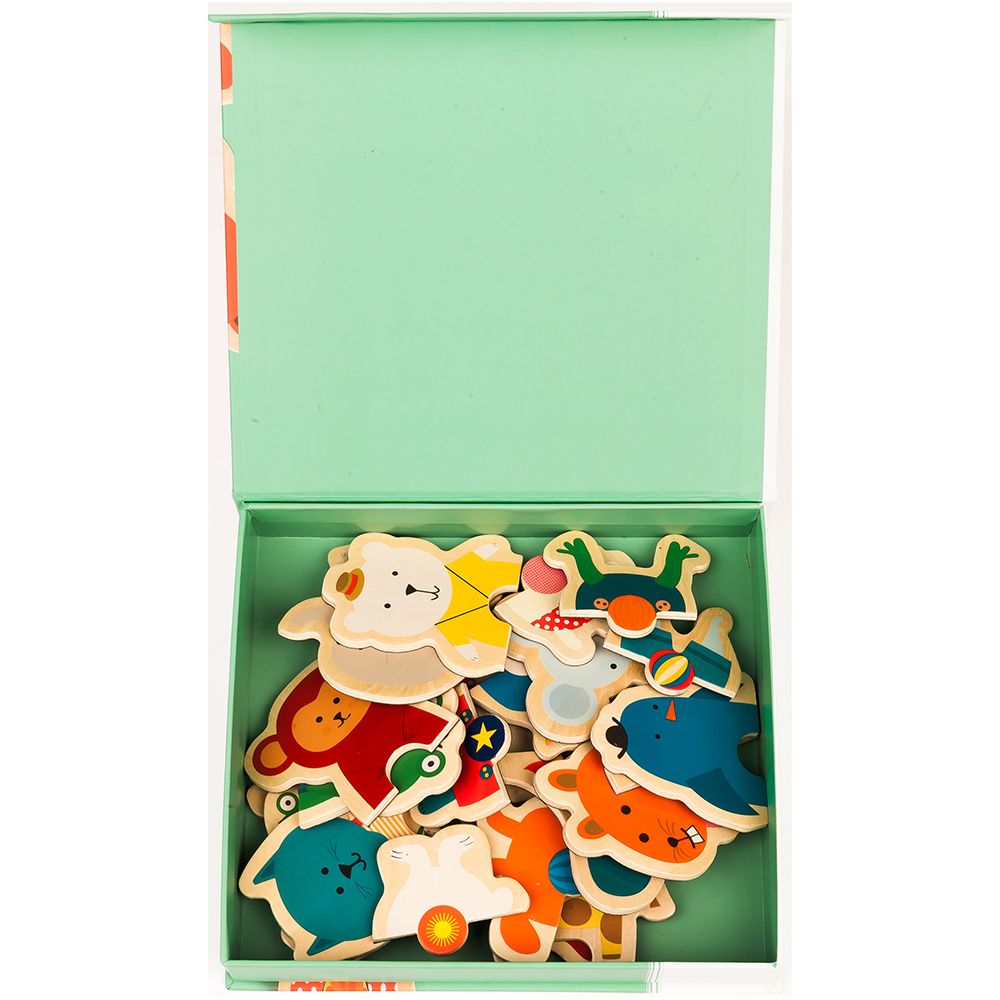 Игра с дървени магнити, Малки животни