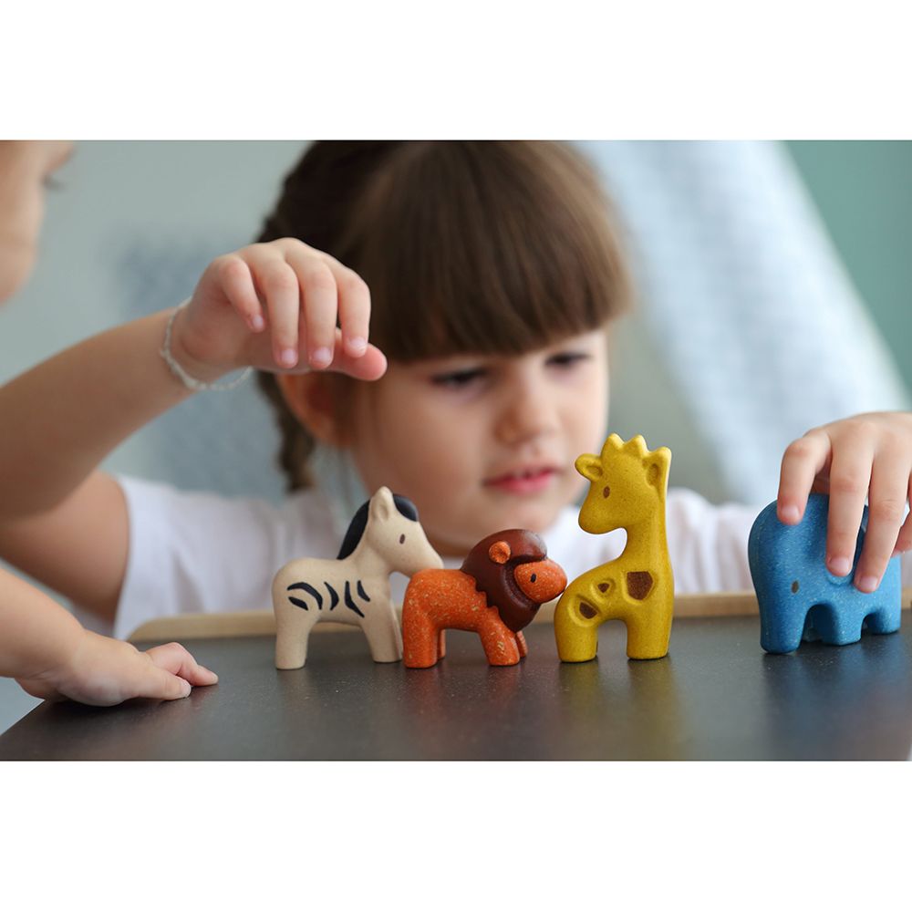 Комплект дървени животни, Сафари в Африка