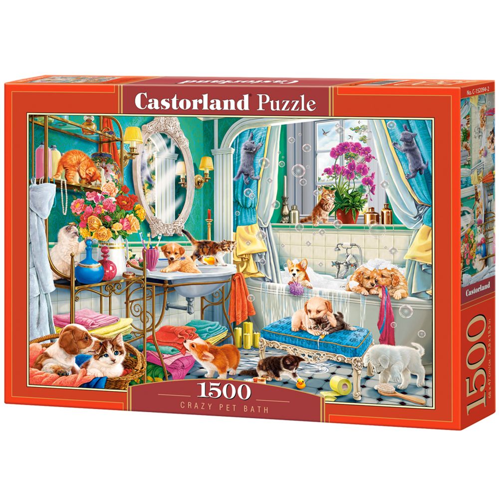 Castorland, Щури животинки, пъзел 1500 части